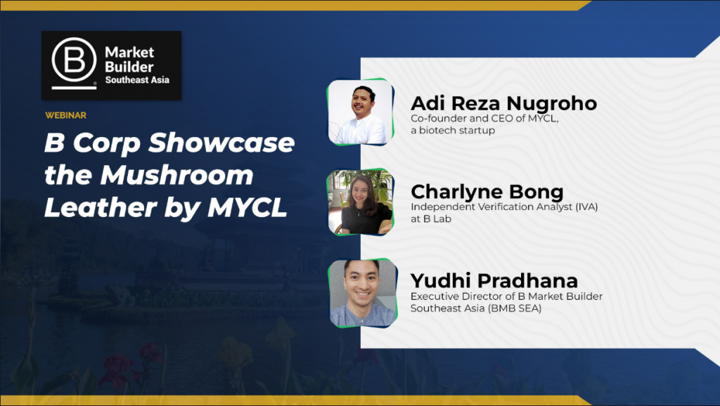 B Corp Showcase: the Mushroom Leather by MYCL