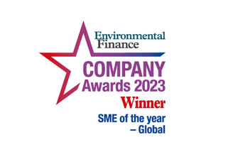 We are delighted to announce that Bintang Capital Partners has been awarded the Global SME of the Year category at Environmental Finance’s 2023 Sustainable Company Awards