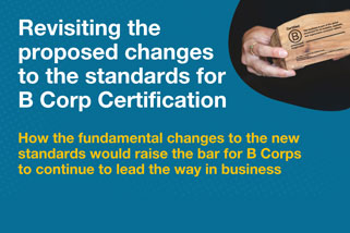 Evolving B Corp Certification for a Sustainable Future