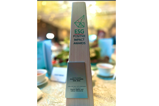 Juara Partners was honoured with an award last night in the Human Rights and Labour Standards category (Silver) in The Star ESG Positive Impact Awards 2023