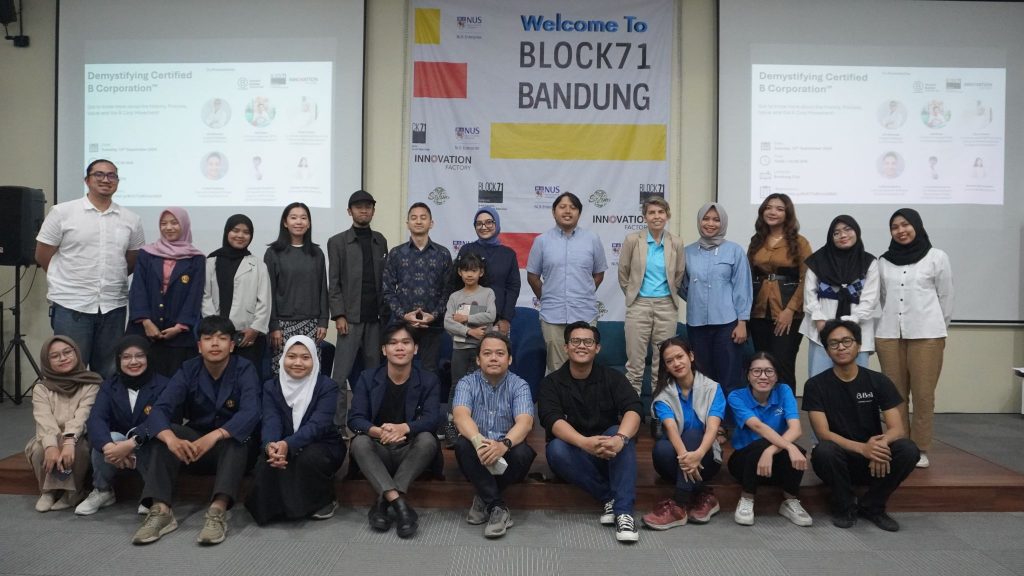 Nazava Water Filters , a B Corp certified, participated in the "✨ Demystifying Certified B Corporation™️" event with the B-Corp Indonesia community at BLOCK71 Global Bandung