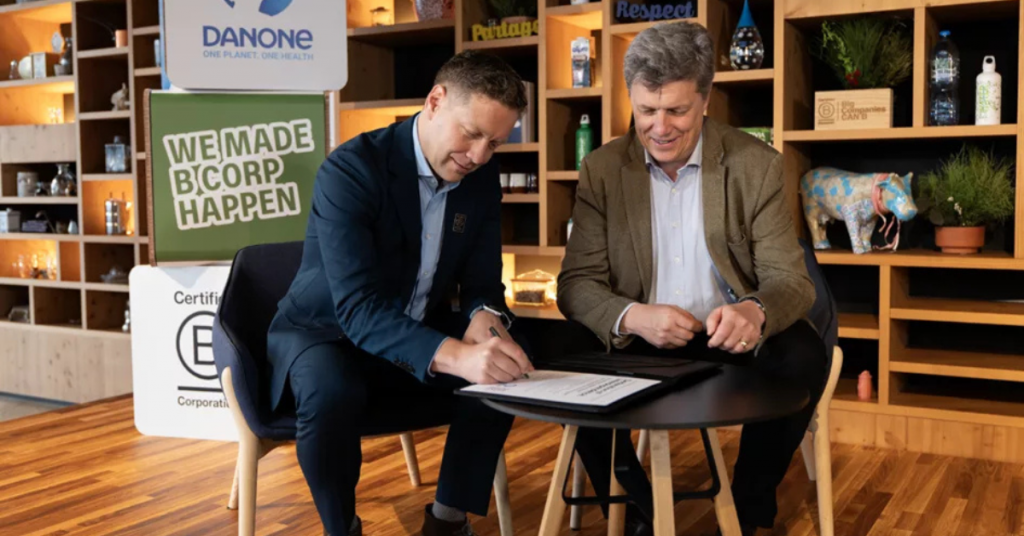 Danone Achieves B Corp Certification Worldwide