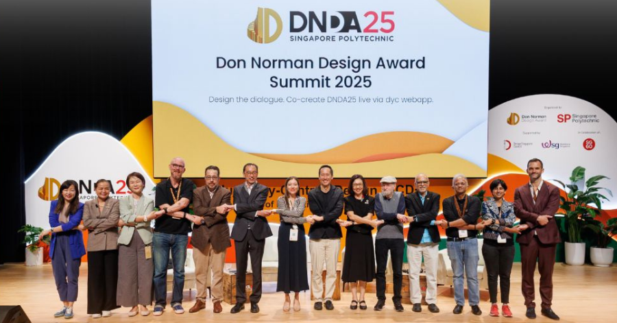 Group photo of winners at Don Norman Design Award 2025