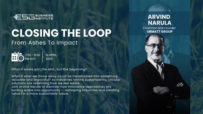 Closing the Loop : From Ashes to Impact