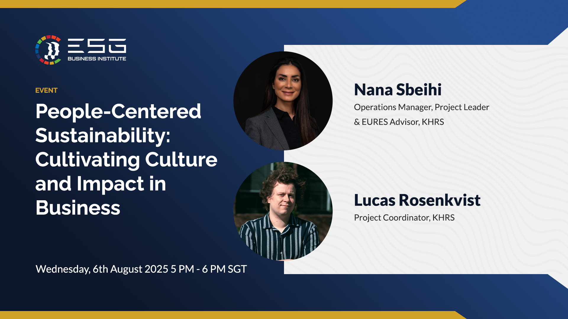 People-Centered Sustainability : Cultivating Culture and Impact in Business